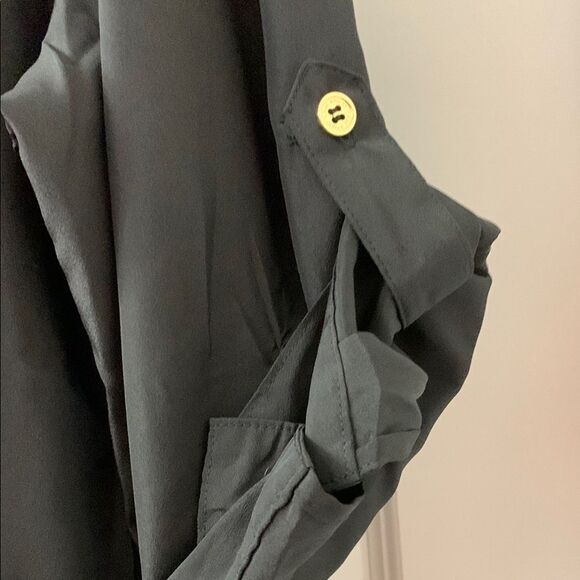 Lane Bryant Black and White Tunic Relaxed Fit NWT $60 - Picture 5 of 10